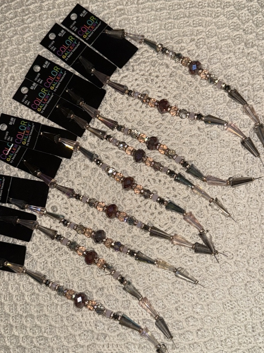 Color Gallery by Bead Treasures Beaded Strands 9 Packs for Jewelry Making